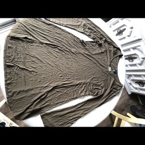 NWT Olive Green Forever 21 Ribbed Dress Size 3x